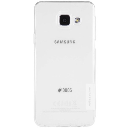 Накладка силиконовая Nillkin Nature TPU Case для Samsung Galaxy A3 (2016) A310 прозрачная