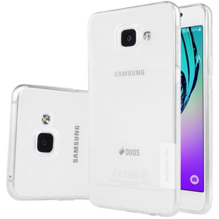 Накладка силиконовая Nillkin Nature TPU Case для Samsung Galaxy A3 (2016) A310 прозрачная