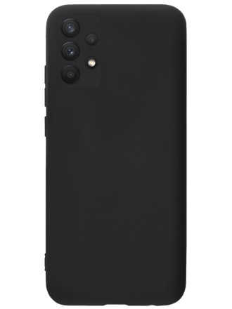 Накладка силиконовая Silicone Cover для Samsung Galaxy A32 A325 черная