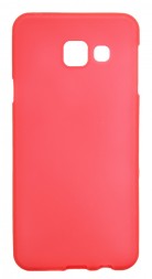 Накладка силиконовая для Samsung Galaxy A3 (2016) A310 матовая красная