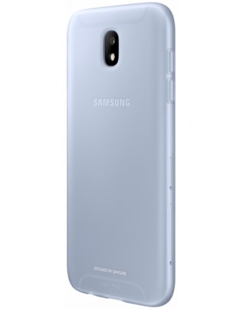 Накладка Samsung Jelly Cover для Samsung Galaxy J7 (2017) J730 EF-AJ730TLEGRU голубая