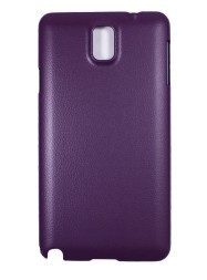 Накладка Jekod пластиковая для Samsung Galaxy Note 3 N900/N9005 под кожу фиолетовая
