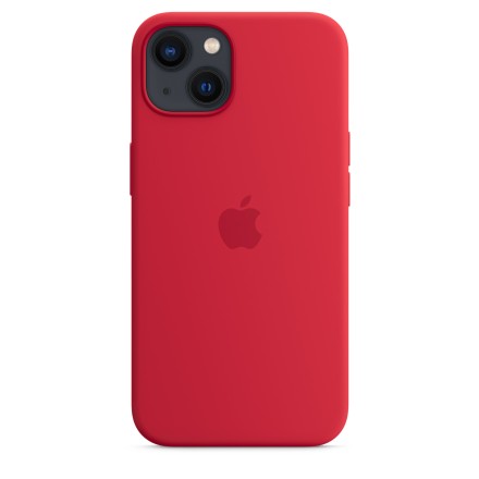 Накладка силиконовая Apple Silicone Case MagSafe для iPhone 13 MM2C3ZE/A красная