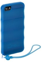 Накладка HOCO Cool Bamboo TPU crystal case для iPhone 5 синяя