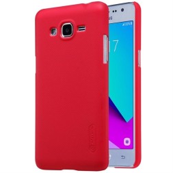 Накладка Nillkin Frosted Shield пластиковая для Samsung Galaxy J2 Prime G532 Red (красная)