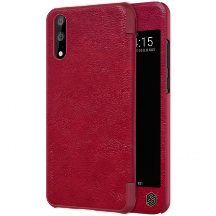 Чехол-книжка Nillkin Qin Leather Case для Huawei P20 красный