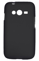 Накладка силиконовая для Samsung Galaxy Ace 4 G313 черная матовая