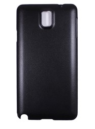 Накладка Jekod пластиковая для Samsung Galaxy Note 3 N900/N9005 под кожу черная