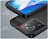 Накладка силиконовая для OnePlus Ace / OnePlus 10R карбон сталь чёрная