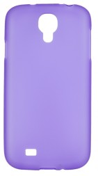 Накладка силиконовая для Samsung Galaxy S4 i9500/9505 матовая фиолетовая