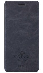 Чехол-книжка Mofi Vintage Classical для Xiaomi Redmi Note 6 / Note 6 Pro серый