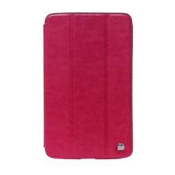 Чехол HOCO Crystal series Leather Case для Samsung Galaxy Tab3 7.0 T211/T210 малиновый