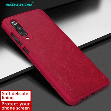 Чехол Nillkin Qin Leather Case для Xiaomi Mi 9 красный