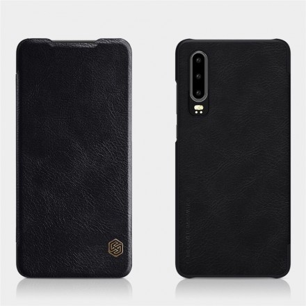 Чехол Nillkin Qin Leather Case для Huawei P30 черный