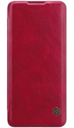 Чехол Nillkin Qin Leather Case для Xiaomi Mi 10 Lite красный