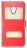 Чехол Momax для Meizu M3S mini Book Type красный с окном