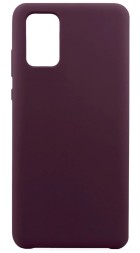 Накладка силиконовая Silicone Cover для Samsung Galaxy A51 A515 фиолетовая