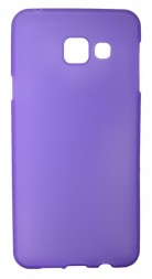 Накладка силиконовая для Samsung Galaxy A3 (2016) A310 матовая фиолетовая
