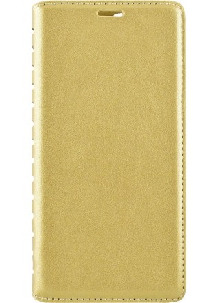 Чехол-книжка New Case для Nokia 6 золотой