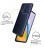 Накладка силиконовая для OnePlus Nord 2 5G под карбон синяя