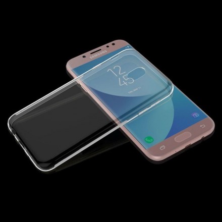 Накладка силиконовая для Samsung Galaxy J7 (2017) J730 прозрачная