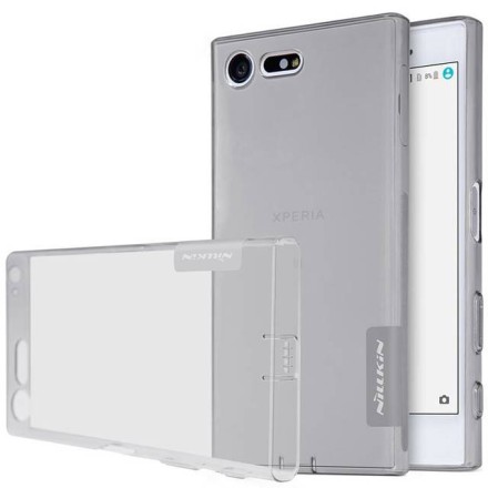 Накладка силиконовая Nillkin Nature TPU Case для Sony Xperia X Compact прозрачно-черная