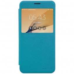 Чехол-книжка Nillkin Sparkle Series для Samsung Galaxy J7 Prime G610/On7 (2016) голубой