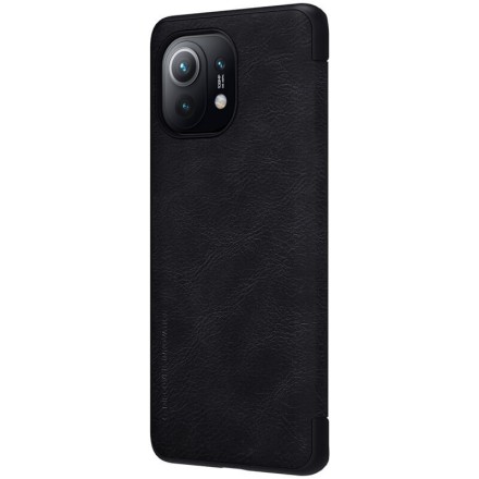 Чехол-книжка Nillkin Qin Leather Case для Xiaomi Mi 11 черный