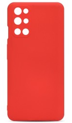 Накладка силиконовая Soft Touch для OnePlus 9R красная