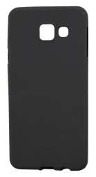 Накладка силиконовая для Samsung Galaxy A3 (2016) A310 матовая черная