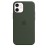 Накладка Apple Silicone Case MagSafe для iPhone 12 Mini MHKR3ZE/A тёмно-зелёная
