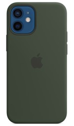 Накладка Apple Silicone Case MagSafe для iPhone 12 Mini MHKR3ZE/A тёмно-зелёная