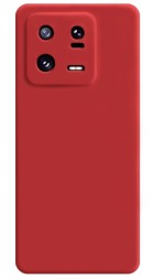 Накладка силиконовая Silicone Cover для Xiaomi 13 красная