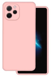 Накладка силиконовая Silicone Cover для Huawei Nova Y61 розовая