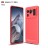 Накладка силиконовая для Xiaomi Mi 11 Ultra карбон сталь красная
