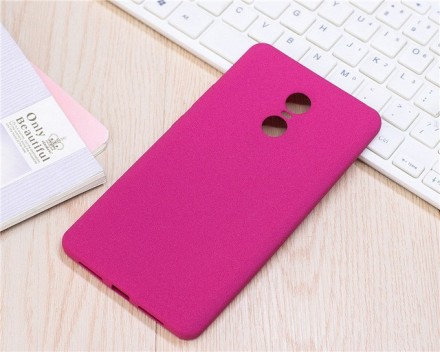 Накладка силиконовая для Xiaomi Redmi Note 4X кремний розовая
