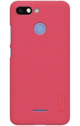 Накладка пластиковая Nillkin Frosted Shield для Xiaomi Redmi 6 красная