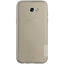 Накладка силиконовая Nillkin Nature TPU Case для Samsung Galaxy A3 (2017) A320 прозрачно-черная