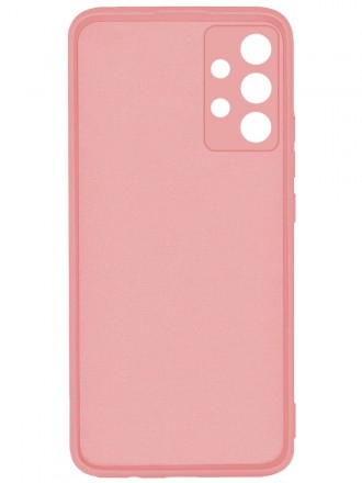 Накладка силиконовая Silicone Cover для Samsung Galaxy A32 A325 розовая