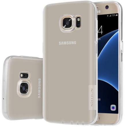 Накладка силиконовая Nillkin Nature TPU Case для Samsung Galaxy S7 G930 прозрачная