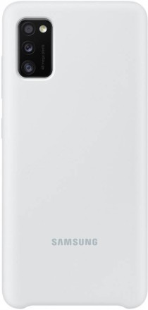 Накладка Samsung Silicone Cover для Samsung Galaxy A41 A415 EF-PA415TWEGRU белая