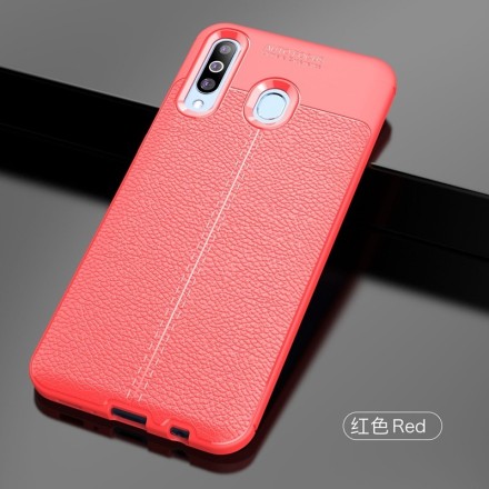Накладка силиконовая для Samsung Galaxy A60 A606 / Samsung Galaxy M40 кожу красная