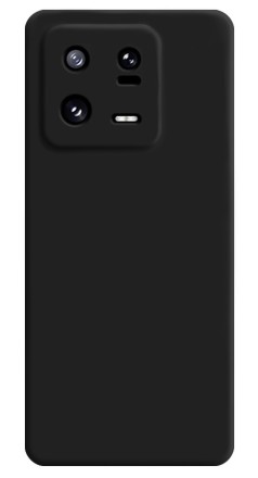 Накладка силиконовая Silicone Cover для Xiaomi 13 чёрная
