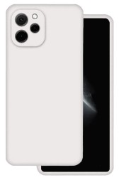 Накладка силиконовая Silicone Cover для Huawei Nova Y61 белая