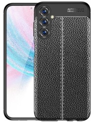 Накладка силиконовая для Samsung Galaxy M14 5G M146 под кожу чёрная