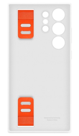 Накладка Silicone Grip Case для Samsung Galaxy S23 Ultra EF-GS918TWEGRU белая
