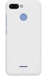 Накладка пластиковая Nillkin Frosted Shield для Xiaomi Redmi 6 белая
