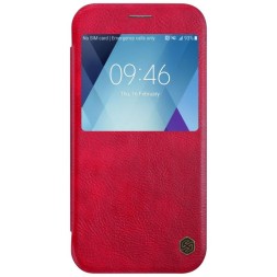Чехол Nillkin Qin Leather Case для Samsung Galaxy A5 (2017) A520 Red (красный)