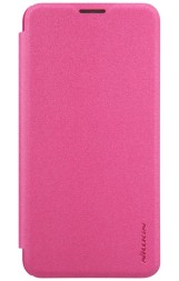 Чехол-книжка Nillkin Sparkle Series для LG V30 розовый
