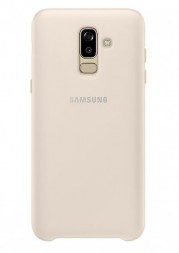 Накладка Samsung Dual Layer Cover для Samsung Galaxy J8 (2018) J810 EF-PJ810CFEGRU золотистая